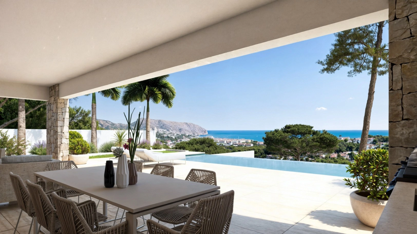 Nowoczesna luksusowa willa w Moraira na Costa Blanca. 350 m² powierzchni, działka 913 m² – zdjęcie 10
