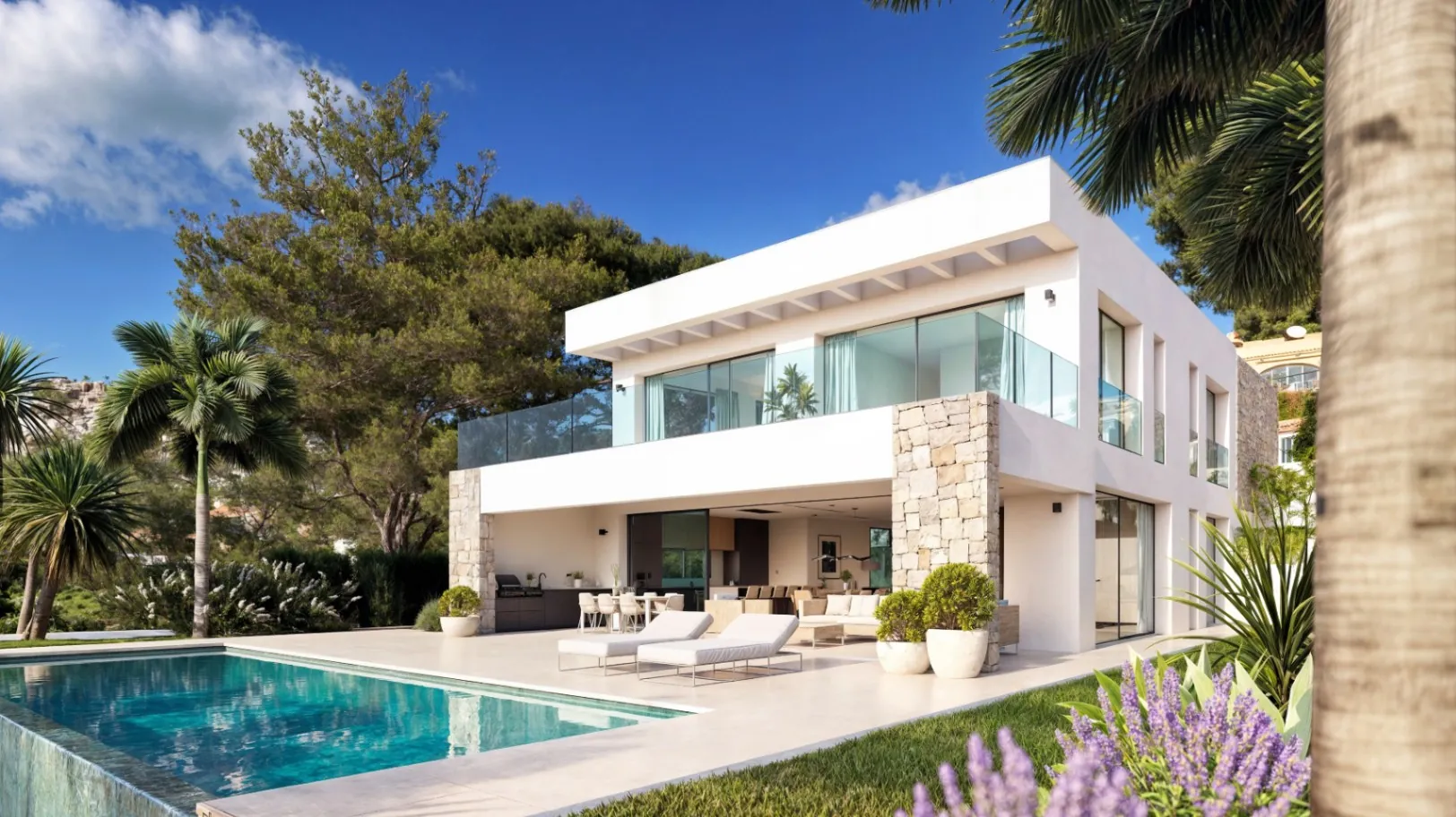 Nowoczesna luksusowa willa w Moraira na Costa Blanca. 350 m² powierzchni, działka 913 m² – zdjęcie 2